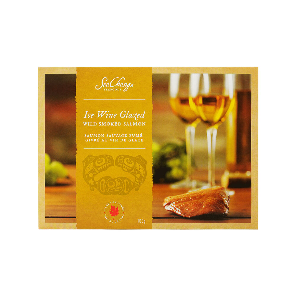 Ice Wine Glazed Smoked Salmon 100g