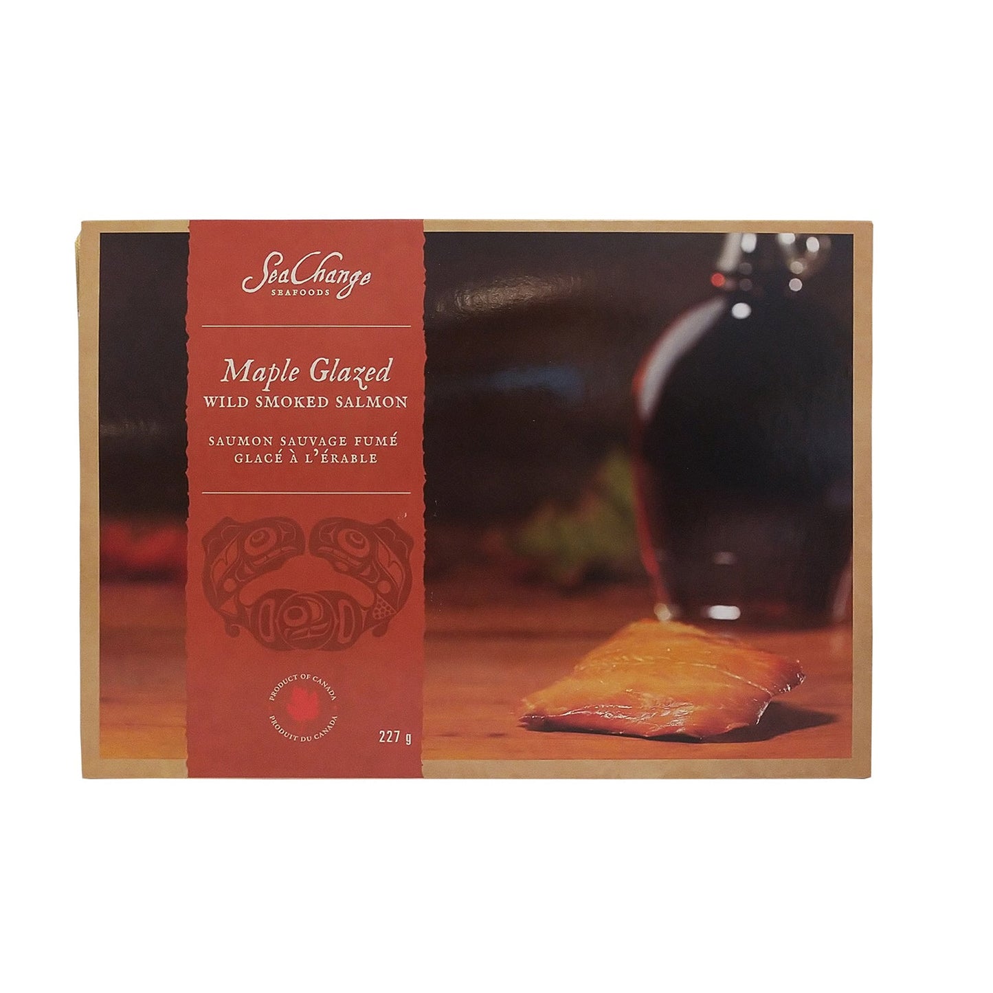 Maple Glazed Smoked Pink Salmon 227g
