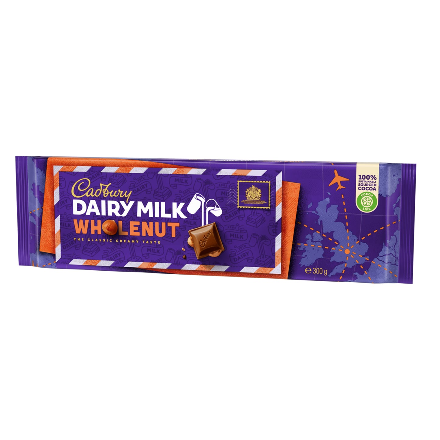 Cadbury Dairy Milk - Barre aux noix entières