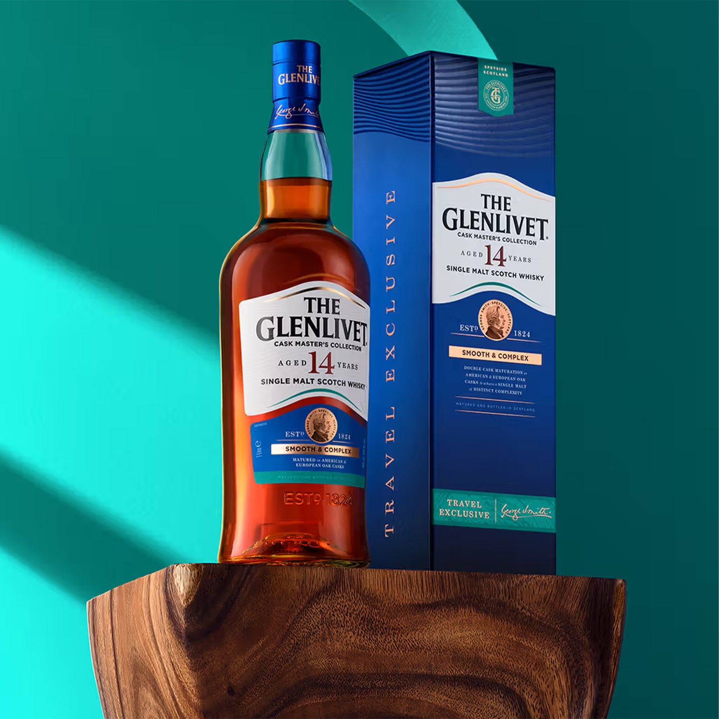 The Glenlivet Cask Master's 14 Years Old Single Malt Scotch Whisky 1L