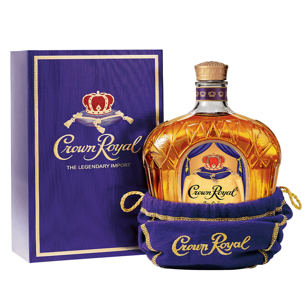 Crown Royal 1L With Box and Bag