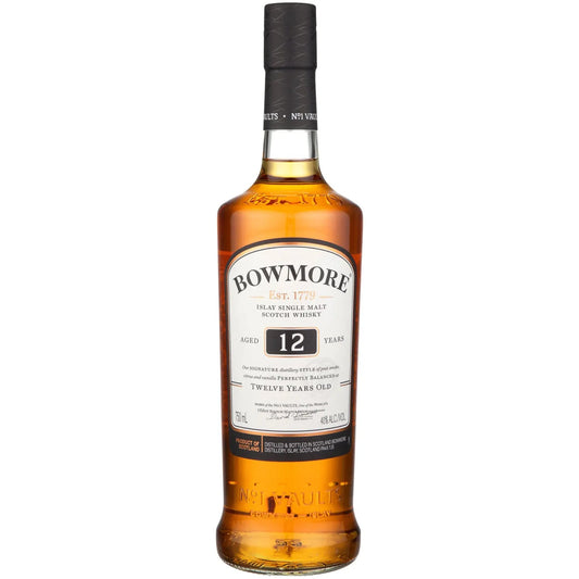 Bowmore 12 ans Single Malt Islay 750ml