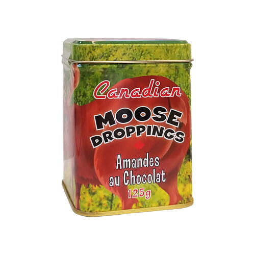 Canadian Moose Droppings Chocolate Tin - Chocolate Almond