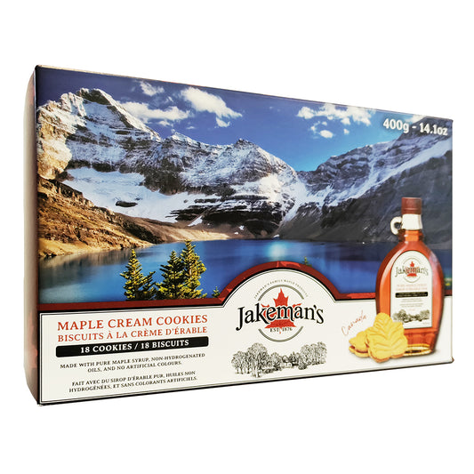 Biscuits Crème d'Érable Jakeman's 400g