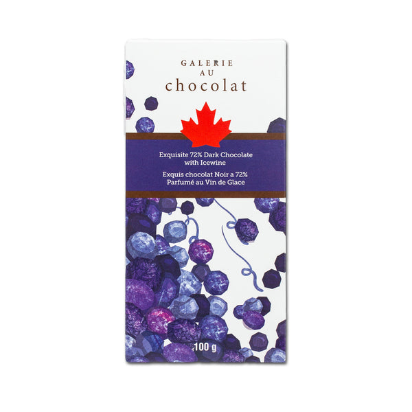 Dark Choco Ice Wine Bar 100g