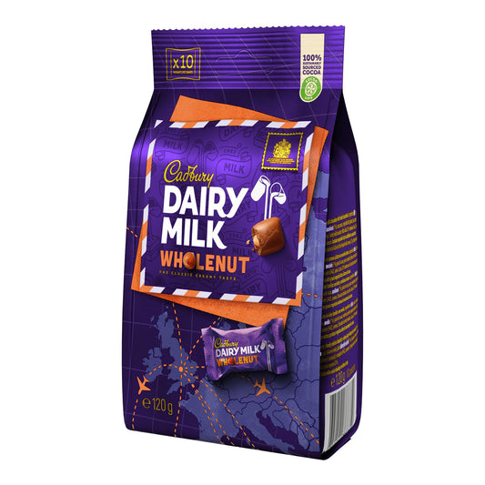 Cadbury Dairy Milk Whole Nut 120g