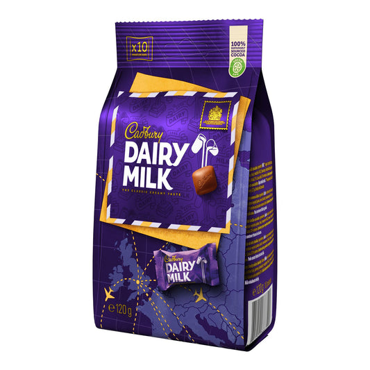 Cadbury chocolate chunks bag 120g