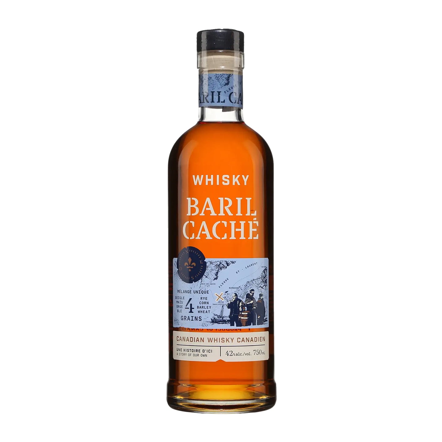 Whisky canadien Baril Caché 750ml