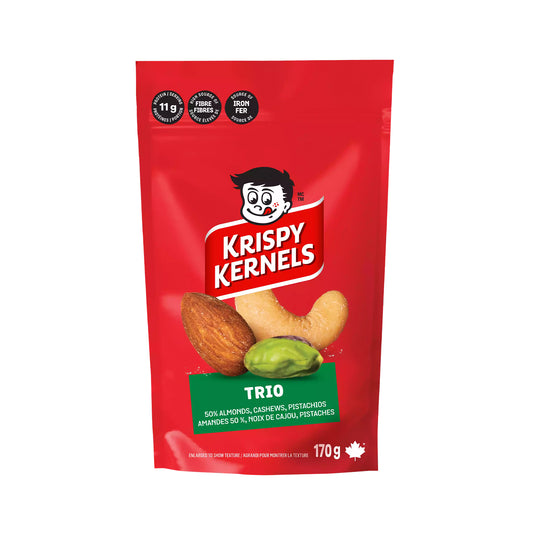 Krispy Kernels Mixed nuts Trio 170g