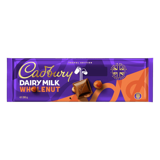 Cadbury Dairy Milk - Barre aux noix entières