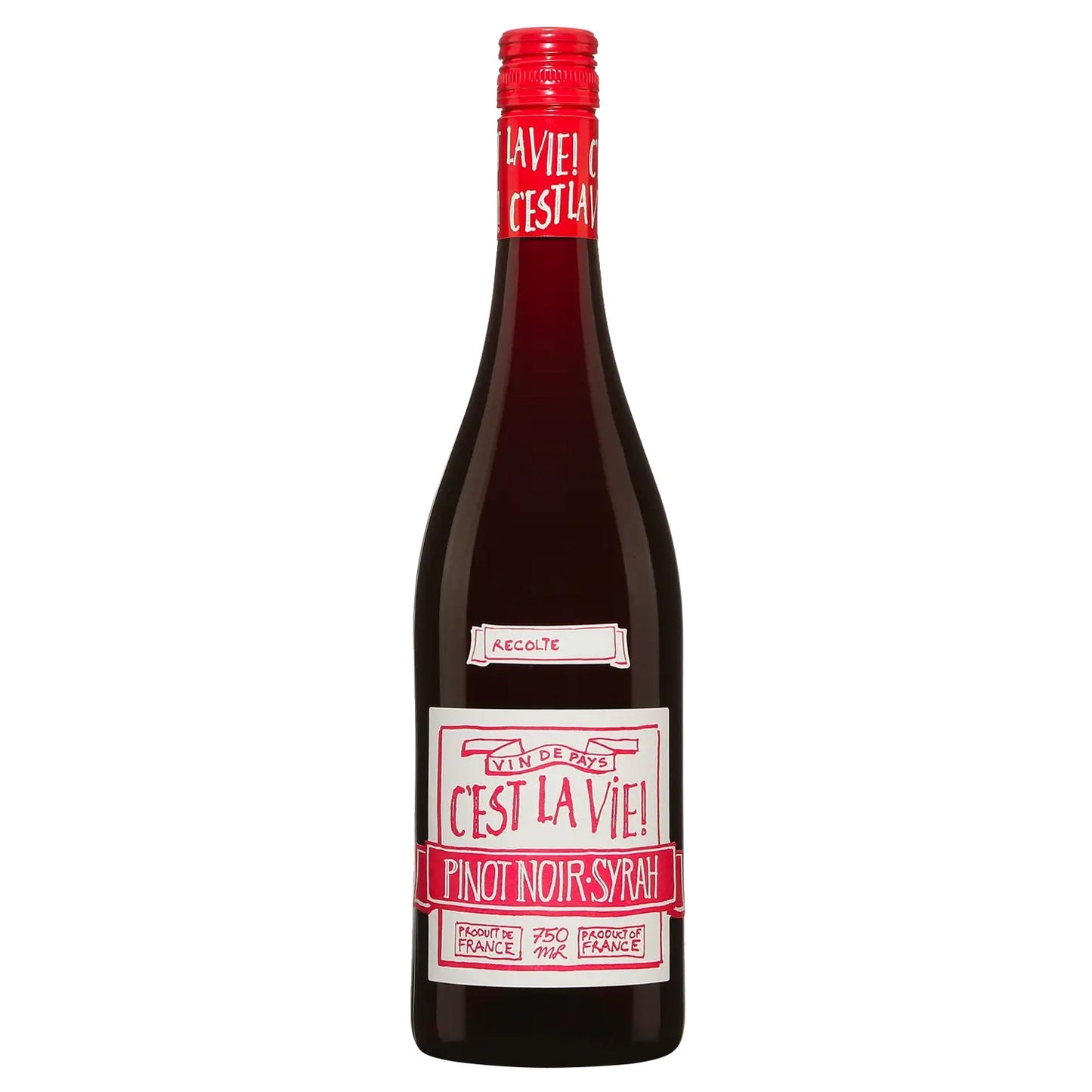 C'EST LA VIE! Pinot Noir / Syrah 750ml
