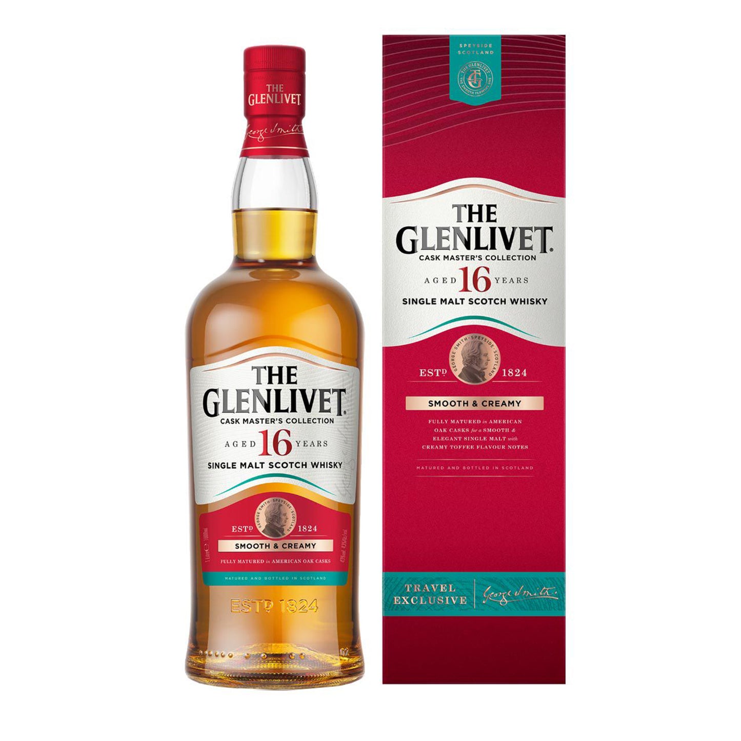 The Glenlivet Cask Master's 16 Years Old Single Malt Scotch Whisky 1L